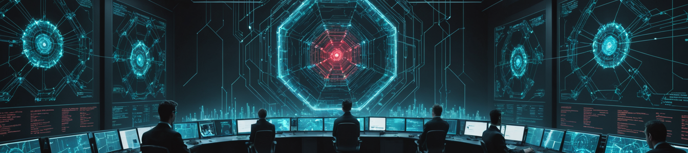 Imagen generada por IA para: La revolución de la IA agéntica: Cómo los sistemas autónomos redefinen las operaciones de seguridad