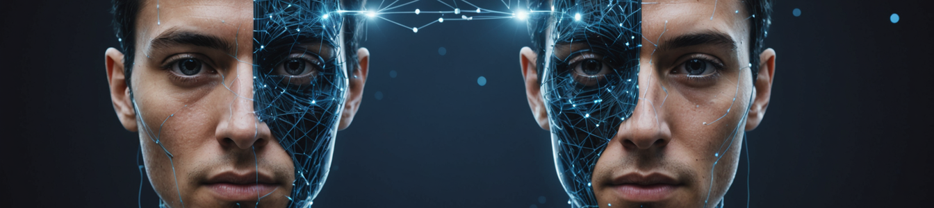 Imagen generada por IA para: La paradoja de la IA: cómo la creación y detección de deepfakes evolucionan en paralelo