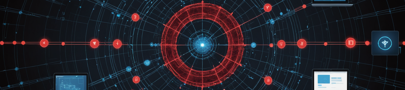 Imagen generada por IA para: Tendencias del cibercrimen en la Dark Web: Amenazas financieras y en redes sociales