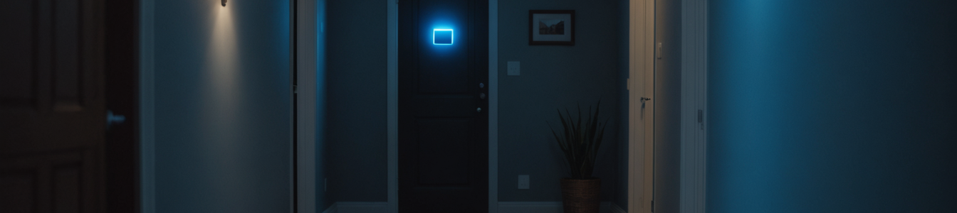 Imagen generada por IA para: Paradoja en seguridad del hogar inteligente: Innovación de Philips Hue vs riesgos de cerraduras inteligentes
