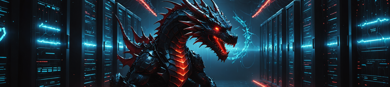 Imagen generada por IA para: Se intensifican las guerras territoriales del ransomware DragonForce con ataques al sector retail
