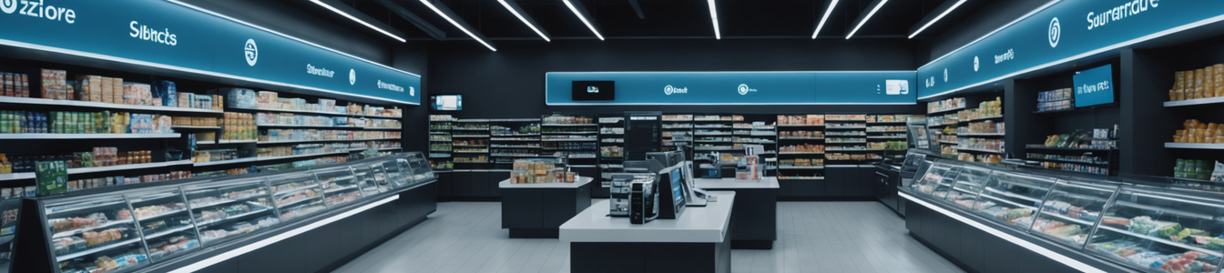 Imagen generada por IA para: Supermercados del Reino Unido implementan cámaras con IA para combatir robos ante preocupaciones de seguridad