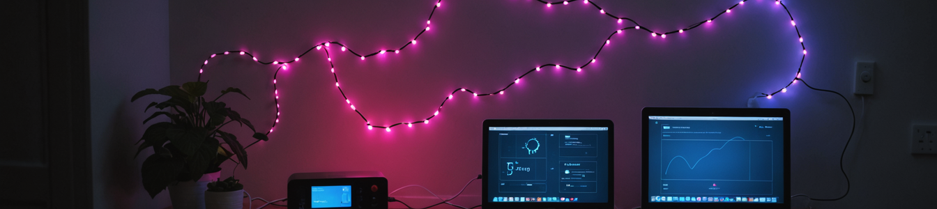 Imagen generada por IA para: Revolución DIY IoT: Innovación en Hogares Inteligentes y sus Retos de Seguridad