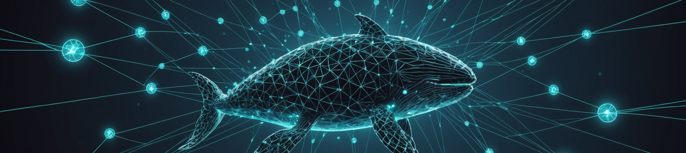 Imagen generada por IA para: Ballenas Bitcoin despiertan: Implicaciones de seguridad en movimientos masivos