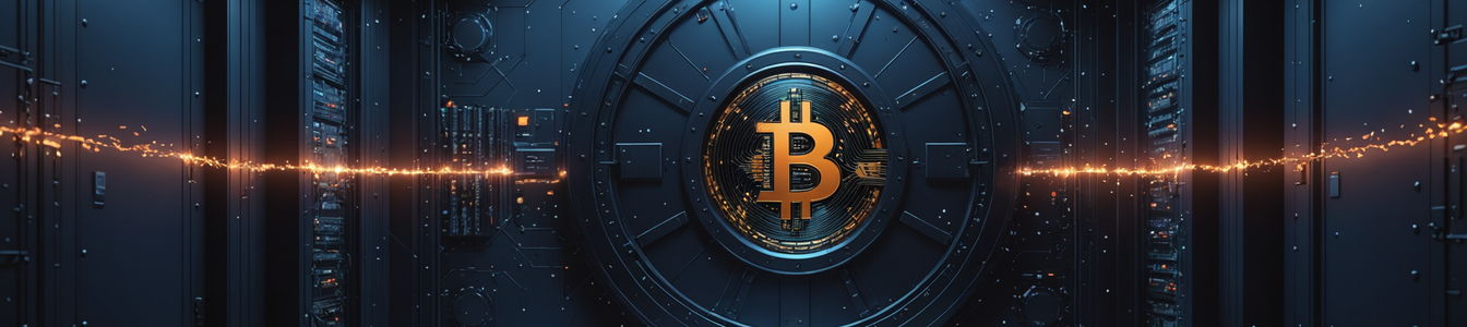 Imagen generada por IA para: Reservas corporativas de Bitcoin: riesgos ocultos de ciberseguridad en estrategias de tesorería