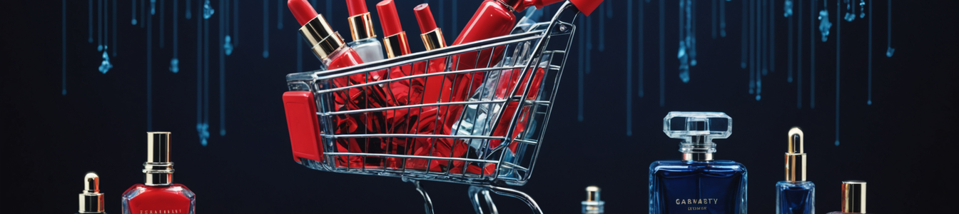 Imagen generada por IA para: El auge del e-commerce de belleza: Amenazas de ciberseguridad en un mercado digital en expansión