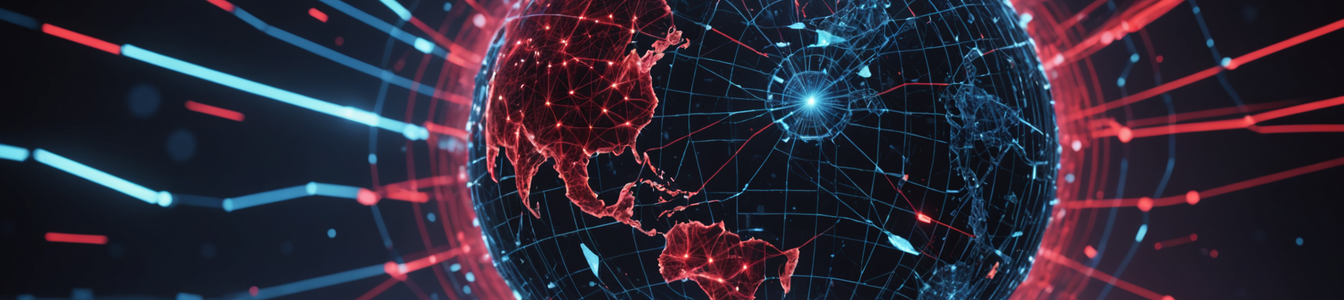 Imagen generada por IA para: Se intensifica la carrera de IA entre EE.UU. y China: implicaciones para la ciberseguridad global