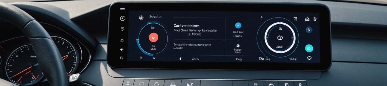Imagen generada por IA para: El rediseño de Android Auto con Material You: implicaciones de seguridad para vehículos conectados