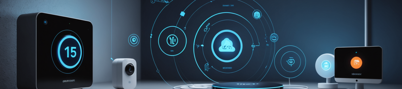 Imagen generada por IA para: Guardianes del Hogar Inteligente: Cómo los Dispositivos IoT Previenen Desastres