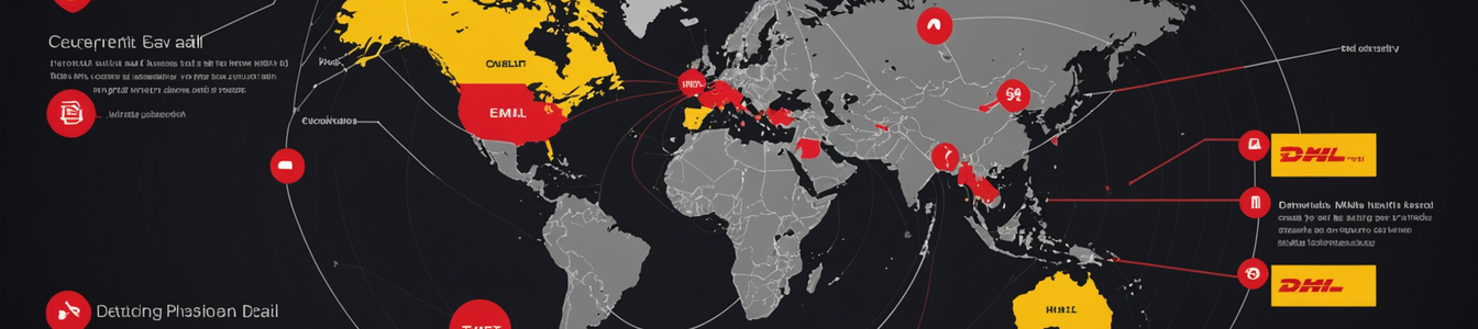 Imagen generada por IA para: Campaña de phishing sofisticada suplanta a DHL y ataca a usuarios de e-commerce