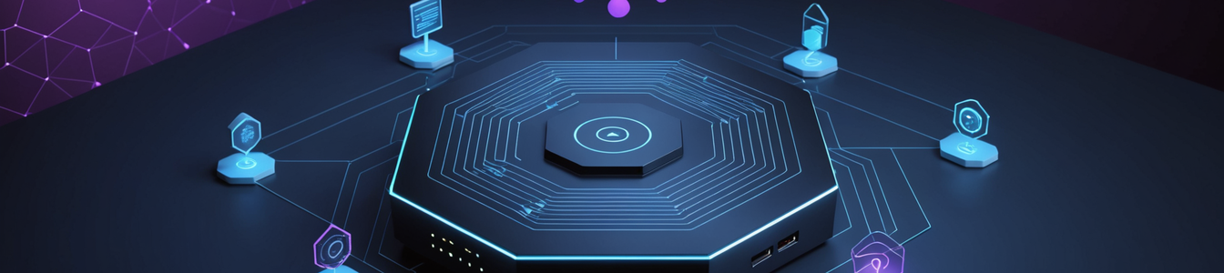 Imagen generada por IA para: Hardware de próxima generación eleva la ciberseguridad personal