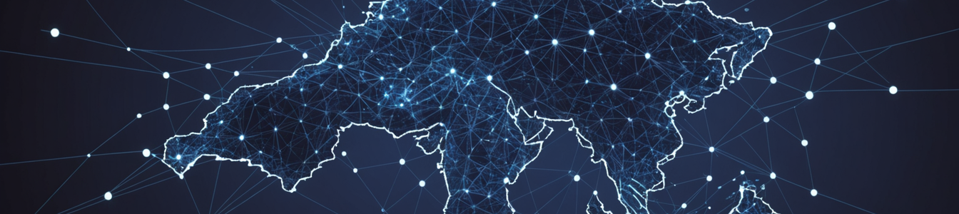 Imagen generada por IA para: La revolución de gobernanza digital en India: implicaciones en ciberseguridad
