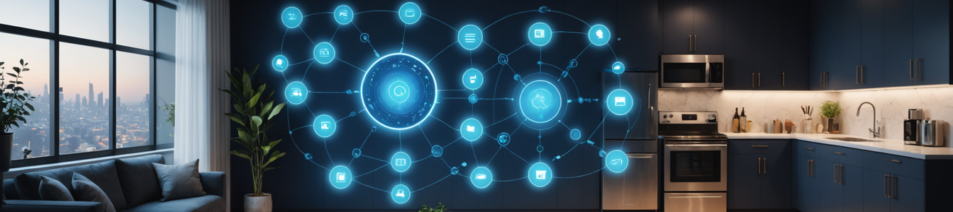 Imagen generada por IA para: Actualizaciones del Hogar Inteligente: La Economía de Vigilancia Oculta que Monetiza tu Privacidad