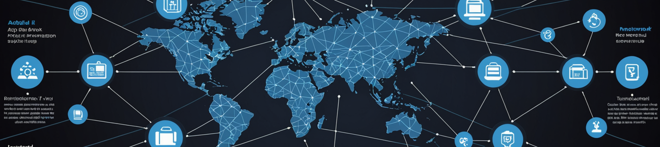 Imagen generada por IA para: Imperio VPN chino: Una empresa controla 700M de descargas en Android