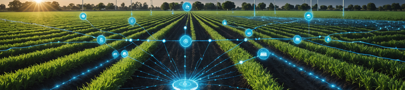 Imagen generada por IA para: Revolución IoT Agrícola: Tecnología de Ahorro de Agua Crea Nuevos Frentes de Ciberseguridad