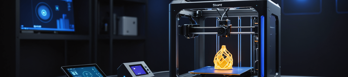 Imagen generada por IA para: Crisis de seguridad en hogares inteligentes DIY: actualizaciones impresas en 3D crean puntos ciegos