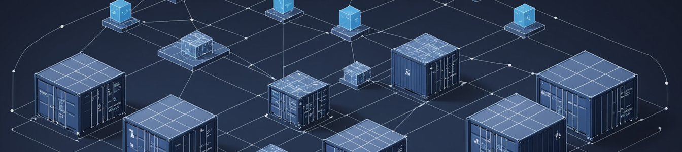 Imagen generada por IA para: Los Contenedores Autogestionados Redefinen la Seguridad Cloud Empresarial