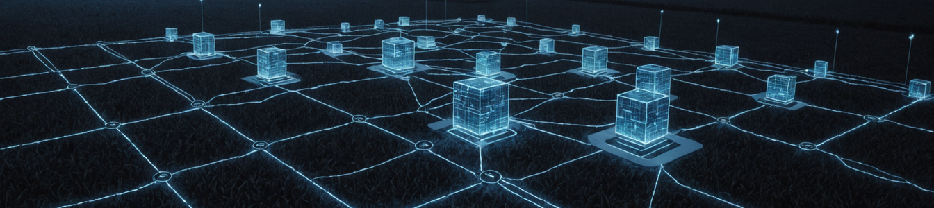 Imagen generada por IA para: Crisis de Seguridad en IoT Agrícola: Blockchain y Sensores Inteligentes Crean Nuevos Campos de Batalla Cibernéticos