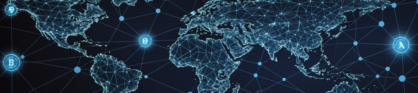 Imagen generada por IA para: Sanciones Cripto Geopolíticas Redefinen el Panorama de Seguridad Blockchain
