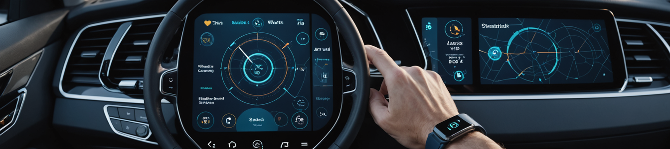Imagen generada por IA para: Integración Smartwatch-Vehículo Amplía Superficie de Ataque en Transporte Conectado