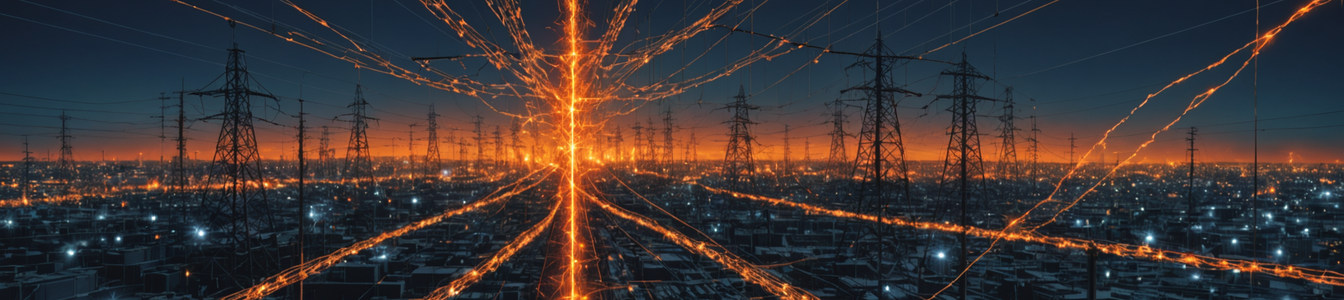 Imagen generada por IA para: Crisis Energética de la IA: Vulnerabilidades en Redes Eléctricas Amenazan Infraestructura Global