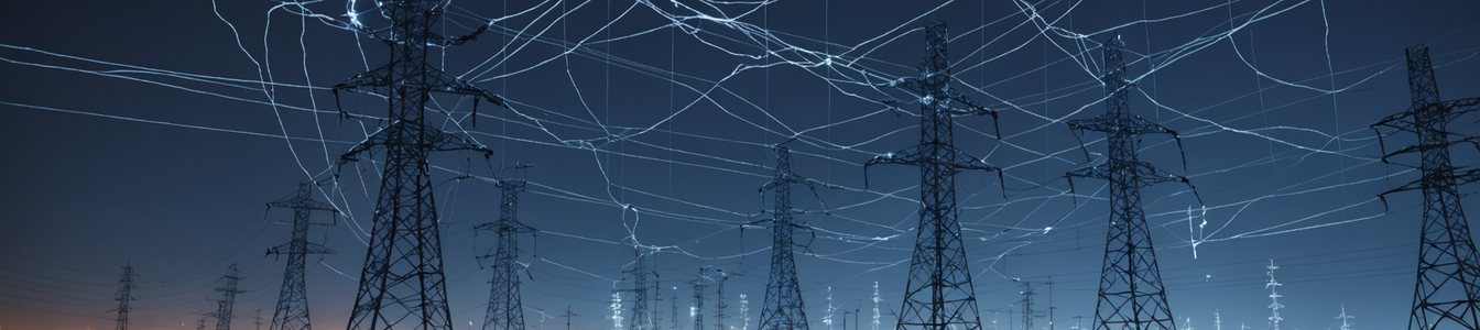 Imagen generada por IA para: La IA se consolida como defensa crítica para infraestructura energética envejecida