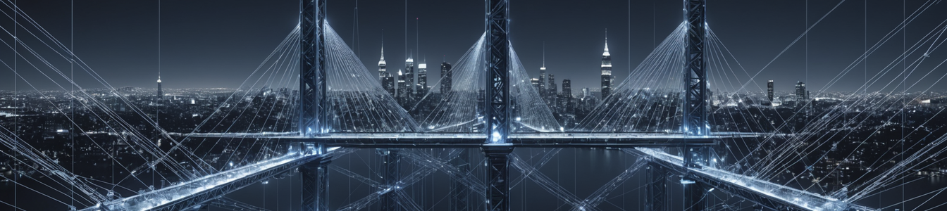 Imagen generada por IA para: Finanzas Tradicionales Construyen Puentes Blockchain Seguros para Adopción Institucional