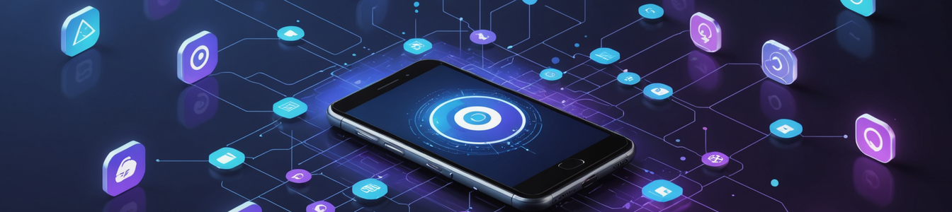 Imagen generada por IA para: Batalla Digital Fronteriza: Apps de Rastreo ICE Retiradas de Tiendas