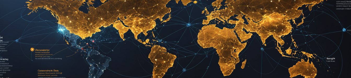 Imagen generada por IA para: Tensiones geopolíticas intensifican operaciones cibernéticas en fronteras físicas