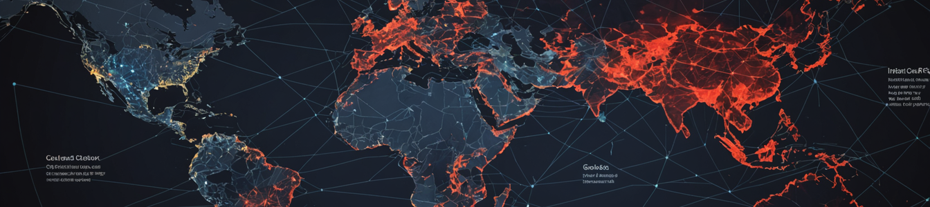 Imagen generada por IA para: Crisis Digital Fronteriza: Sistemas Globales de Cumplimiento Enfrentan Fallas Críticas