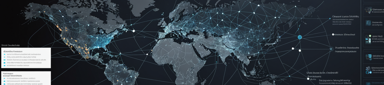 Imagen generada por IA para: Crisis Digital Fronteriza: Brechas de Infraestructura Amenazan Seguridad Global