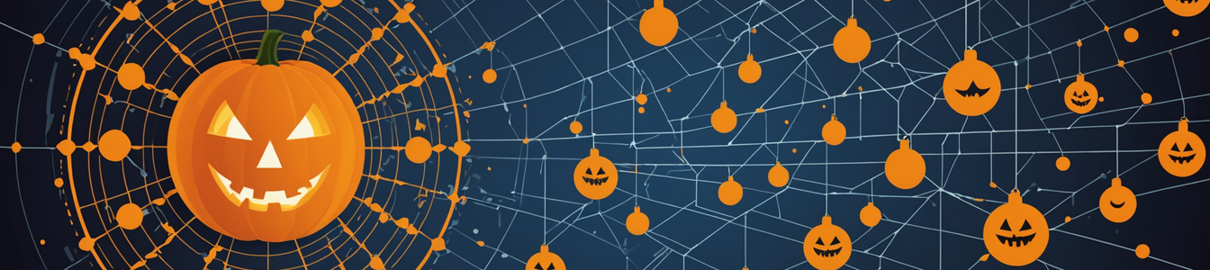 Imagen generada por IA para: Estafas Cibernéticas Festivas: La Ingeniería Social Alcanza su Pico en Halloween y Diwali