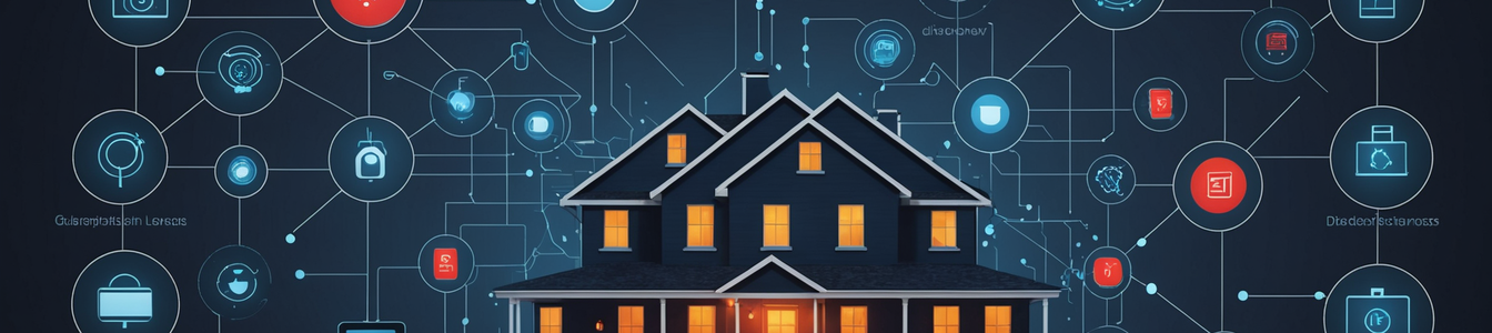 Imagen generada por IA para: Crisis de Ciberseguridad en Hogares Inteligentes: Vulnerabilidades Ocultas del Lujo