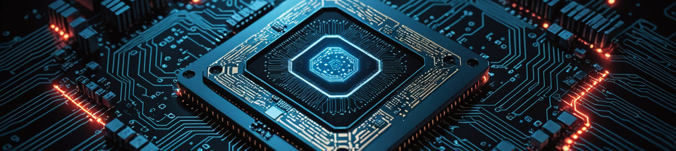 Imagen generada por IA para: Se intensifica la guerra de chips IA mientras potencias globales compiten por dominio en semiconductores