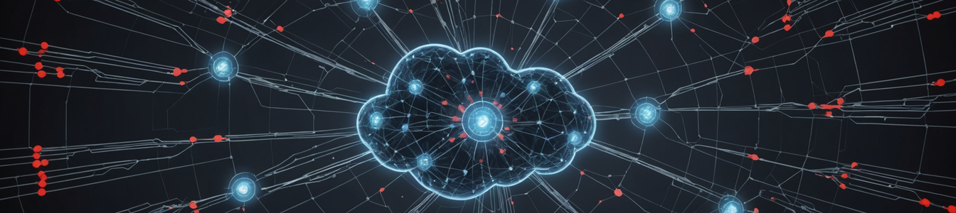 Imagen generada por IA para: La Carrera Armamentística de IA de los Gigantes de la Nube Redefine la Ciberseguridad