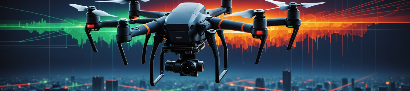 Imagen generada por IA para: Crisis de Seguridad en Drones: Grupos Criminales Utilizan Tecnología Térmica y LiDAR