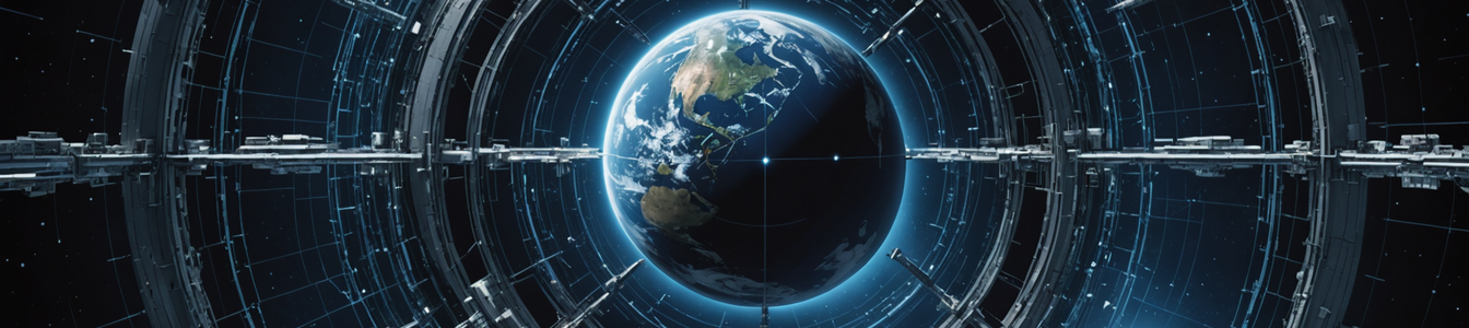 Imagen generada por IA para: Desafíos de Seguridad en Infraestructura Espacial se Intensifican con Expansión Global