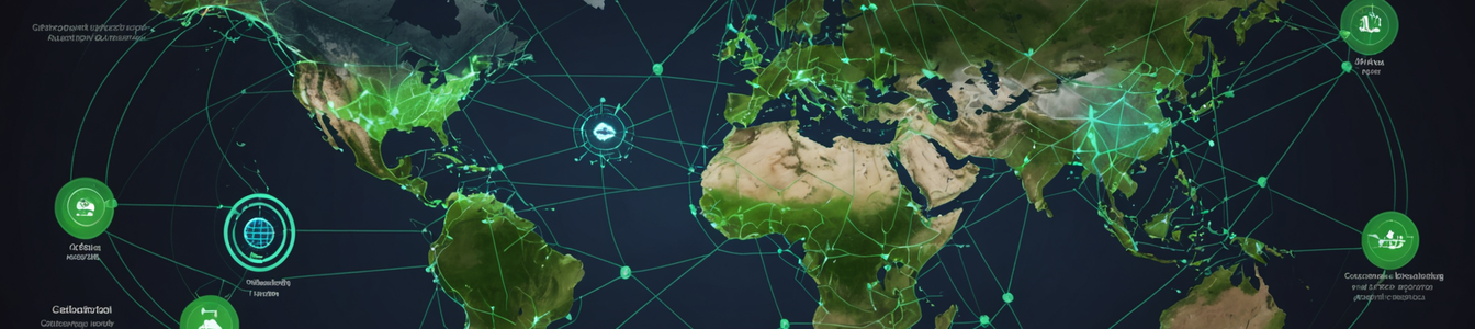Imagen generada por IA para: Expansión de Políticas Climáticas Genera Nuevas Demandas de Ciberseguridad