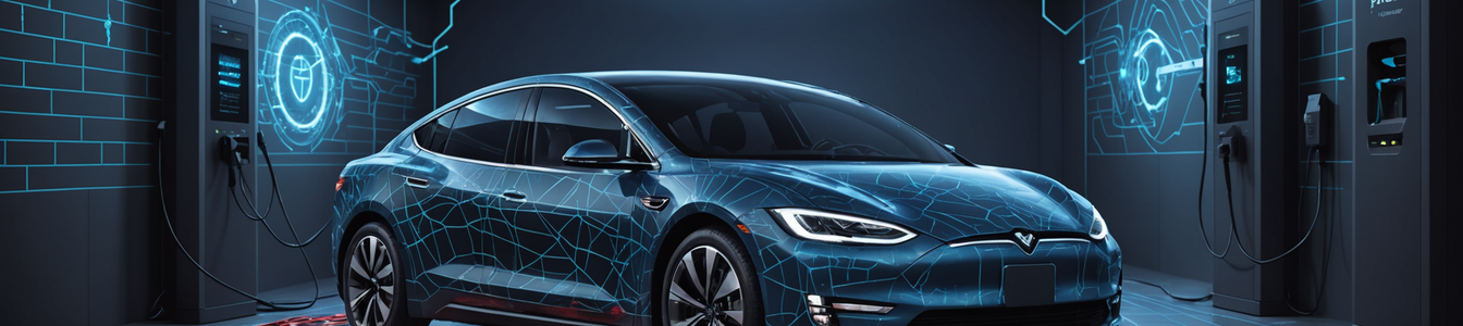 Imagen generada por IA para: Defensa con IA: Protegiendo Redes de Carga de Vehículos Eléctricos contra Amenazas Cibernéticas