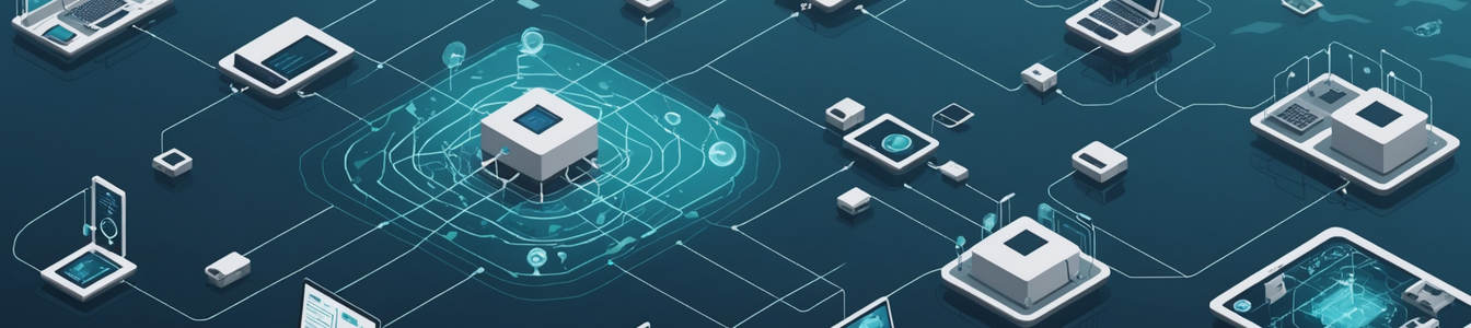 Imagen generada por IA para: Expansión del IoT en Acuicultura Crea Nueva Superficie de Ataque Cibernético