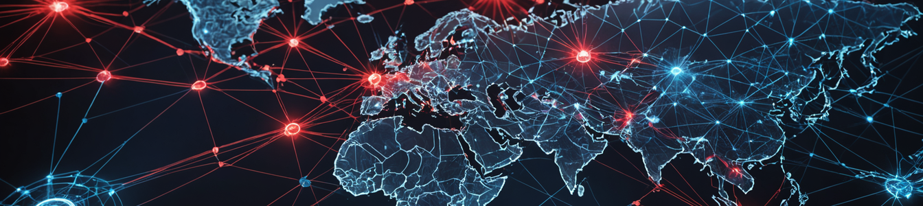 Imagen generada por IA para: Se intensifica el ciberespionaje patrocinado por estados: infraestructura global amenazada