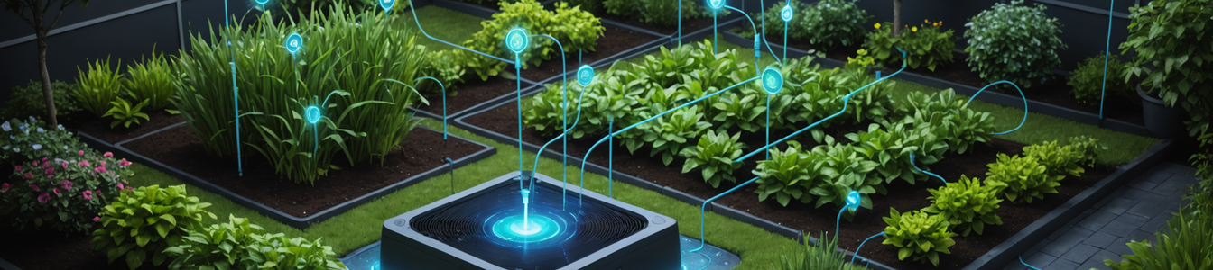 Imagen generada por IA para: Dispositivos IoT para Jardines Inteligentes Crean Nuevos Vectores de Ciberataques