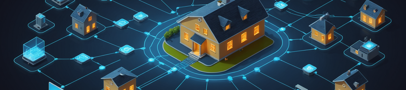 Imagen generada por IA para: La Oleada de IoT en Black Friday Crea Crisis de Ciberseguridad en Redes Domésticas