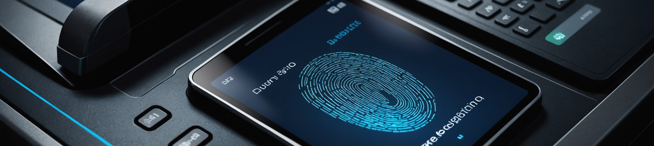 Imagen generada por IA para: La Autenticación Biométrica Revoluciona los Estándares de Seguridad en Puntos de Venta