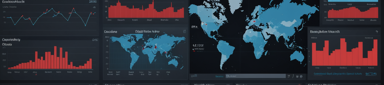 Imagen generada por IA para: Ciberataques Generan Cambios Competitivos en Múltiples Sectores