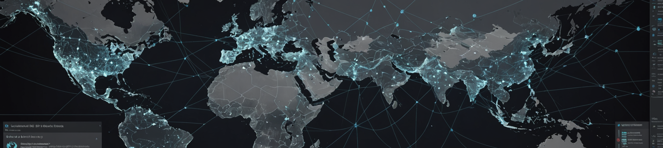 Imagen generada por IA para: Frentes Cibernéticos Globales: Ataques Coordinados Impactan Infraestructura Crítica en Múltiples Países