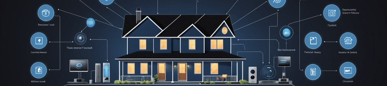 Imagen generada por IA para: Hub Wars 2.0: El dilema de seguridad en el hogar inteligente fragmentado