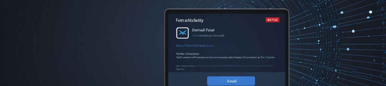 Imagen generada por IA para: Campaña de phishing de Netflix explota el miedo al pago para robar credenciales