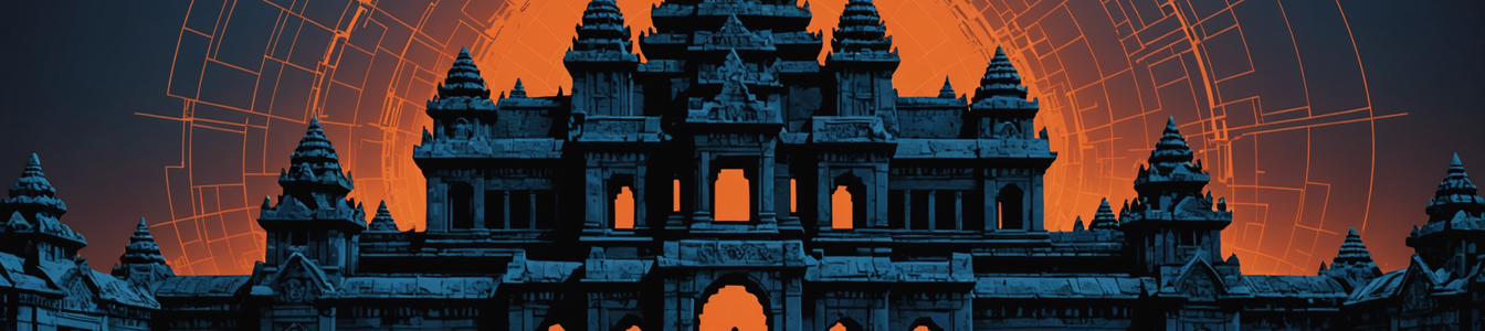 Imagen generada por IA para: Patrimonio Digital Bajo Fuego: Crisis SecOps en Angkor Wat con el Conflicto Fronterizo