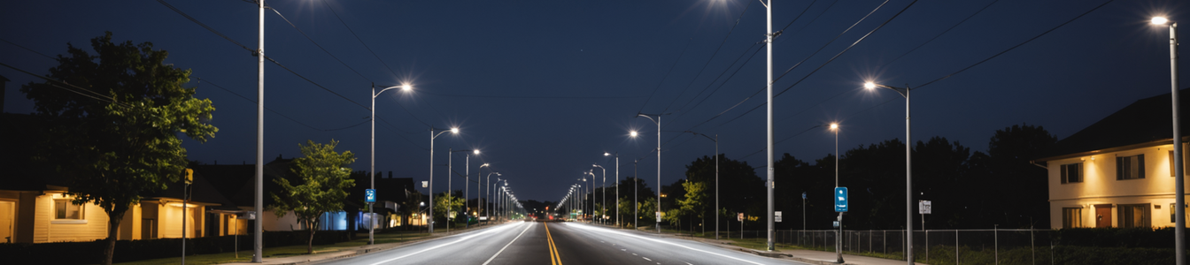 Imagen generada por IA para: Alumbrado Público Inteligente: La Creciente Superficie de Ataque del IoT Urbano con Energía Solar